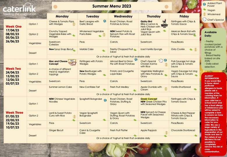 Summer 2023 Menu Copy